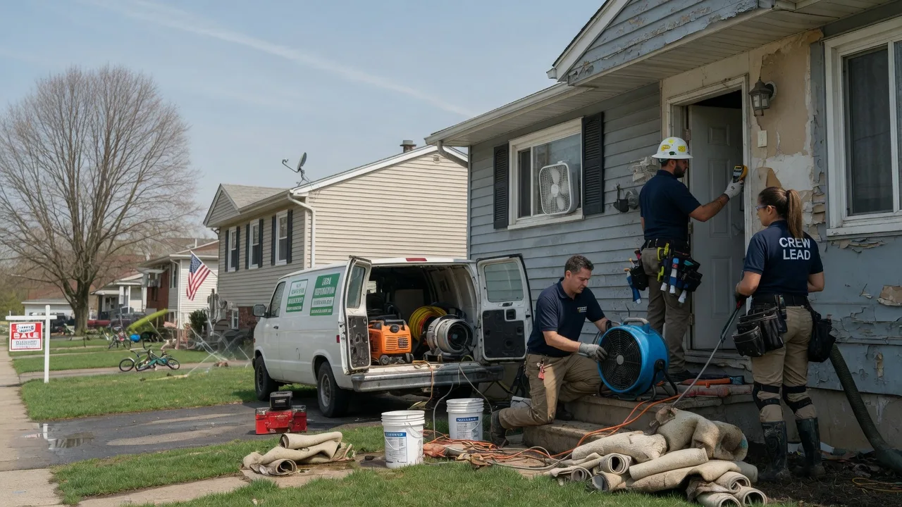Flood Cleanup in Newton Falls, NY near me